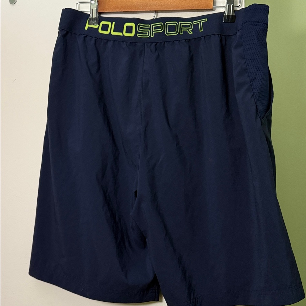 Polo by Ralph Lauren Dark Blue Sport Shorts - Picture 3 of 6